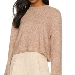 L'Academie Kiyami Cropped Sweater